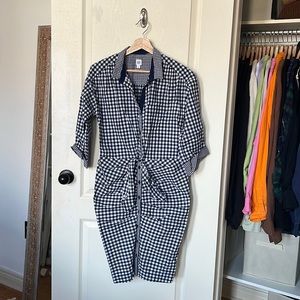3/$30 EUC gap x Sarah Jessica Parker vintage style cotton poplin dress in size S